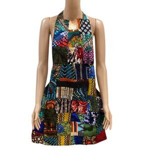 Handmade African apron, native/traditional fabric, One Size, New without tags